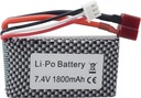 7,4V 1800mah T-Plug WLTOYS A959-B RC batéria