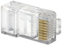 MODULÁRNA ZÁSTRČKA COMPUTER RJ45 ZÁSTRČKA 100 ks RJ-45