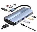 HUB ADAPTÉR 8v1 USB-C HDMI 4K SD PD