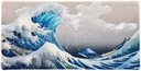 THE GREAT WAVE PODLOŽKA POD MYŠ VEĽKÁ 100x50 1000x500