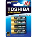 TOSHIBA Alpha Power AA batéria 4ks 1,5V alkalická LR6/4/48 BL