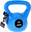 KETTLEBELL BITUMENOVÁ GUĽA NA ČINKU pevná 4 kg