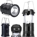 TURISTICKÁ LAMPA BATÉRIA CAMPING SOLAR LED