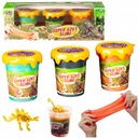 Set Slime Mega Glut Sensory Anti-Stress Dinosaur + figúrky