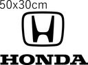 Polep auta Honda s logom a nápisom 50x30cm