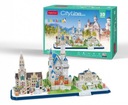 3D PUZZLE CITYLINE Bavorsko 178 dielikov Castle Palace