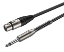 Roxtone SMXJ210L5 samurajský káblový konektor 6,3 mm-XLR 5 m