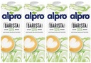 4x Alpro Soy Drink Barista 1l