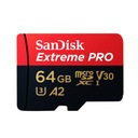 Pamäťová karta SANDISK EXTREME PRO microSDXC 64GB