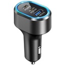 Trojitá autonabíjačka 2xUSB-C + USB 85W 3,25A PD QC3.0