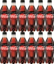 Sýtený nápoj Coca-Cola Zero fľaša 0,5l x12