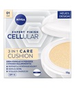 NIVEA Cellular Expert Finish 3v1 Cushion Cream-Foundation svetlá farba