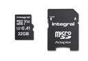 INTEGRÁLNA PAMÄŤOVÁ KARTA MicroSD 32GB V30 U3 90MB/s