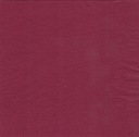 Papierové obrúsky 33x33 cm 2 vo farbe Burgundsko 250 ks