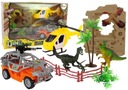 Jurassic Dinosaur Park Large Set Dinosaurs Car Jurassic Helicopter