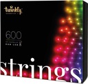 Svetelná reťaz. Twinkly Strings 600 LED RGB 48 m