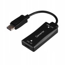 Konvertor HDMI na Displayport DP adaptér 4K @ 30 Hz