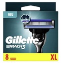 GILLETTE MACH3 Čepele Vložky do žiletkových nožov 8 ks Originál--112