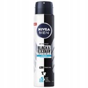 NIVEA MEN ČIERNO-BIELY NEVIDITEĽNÝ SPREJ ANTIPERSPIRANT SPREJ 250 ml