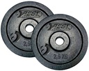 Set 5kg Liatinová záťažová doska 2x2,5kg