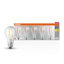 OSRAM 5x LED FILAMENT E27 žiarovka 6W 806lm 2700K