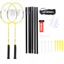 BADMINTON SET SIEŤOVÉ RAKETY SHICKETS ŽLTÉ