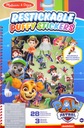 OPÄTOVNE POUŽITEĽNÉ KONVEXENÉ NÁLEPKY V DŽUNGLE PAW PATROL