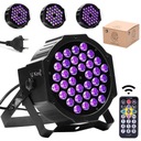 STAGE LIGHT 36LED UV DISCO LAMP+DIAĽK