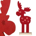 LED vianočná dekorácia FILT Red Reindeer 47