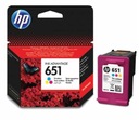 Atrament HP 651 CMY C2P11AE farebný Deskjet 5575 5645