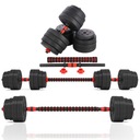 40KG BAR SET Činky KOMPOZITNÉ DAMPbells