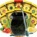 Yerba Mate Green Set 10x25g Príslušenstvo Plody guarany rôzne príchute TOP