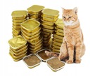 Cat Set Cheap Food for Cat Mix značky a chuť 68 ks