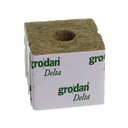 Grodan Delta kocka vlny 7,5x7,5x6,5cm fi 25mm