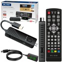 DEKODÉR TV TUNER DVB-T2 HEVC H.265 FULL HD MINI SADA DIAĽKOVÉHO OVLÁDANIA HDMI USB