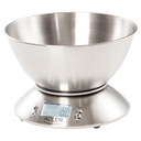 Kuchynská váha ADLER AD3134 s miskou, kapacita 5kg, INOX