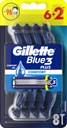 FUTBALOVÝ STROJ GILLETTE BLUE3 JEDNORÁZOVÝ 6+2