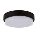 STRUHM Vonkajšie stropné svietidlo ARON LED C 18W BLACK NW 03801