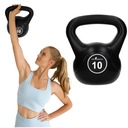 KETTLEBELL HMOTNOSŤ 10 KG GUĽOVÁ KONVICA Činka Činka FITNESS ABS NA CVIČENIE