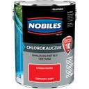 Nobiles Enamel Chlórovaná guma Bright Red 5L