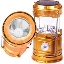 LED SOLAR CAMPING LAMP, VSTAVANÁ POWERBANK, CAMPING, USB OSVETLENIE