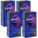 DUREX INTENSE kondómy zvyšujúce orgazmus s výstupkami a hrebeňmi 40 ks.