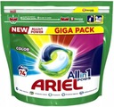 Ariel White Laundry Capsules Giga Pack Mountain Spring 74 kusov