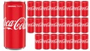 Coca Cola 250ml x 24ks plechovka sýteného nápoja