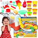 PLAY DOH FRYER HOT DOG FRIES FAST FOOD XXL