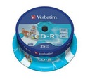 VERBATIM CD-R 700 MB 52x torta 25 ks