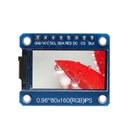 LCD displej TFT 0,96 HD SPI 65k ST7735 Arduino