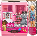 Šatník Mattel Barbie bábika Fashionistas GBK12