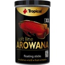 Soft Line Arowana XXL Krmivo pre dospelých arowanas plávajúce tyčinky 1L