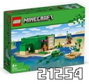 LEGO MINECRAFT PÚŠŤOVÝ DOM KORYTNAČIEK (21254) [BLOKY]